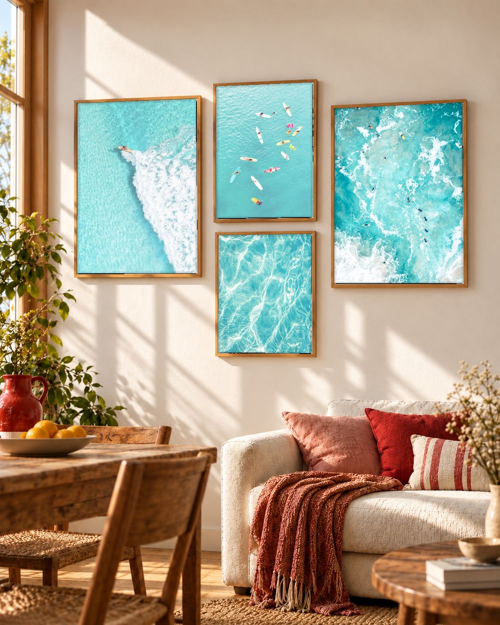 Set de cuadros decorativos que combinan