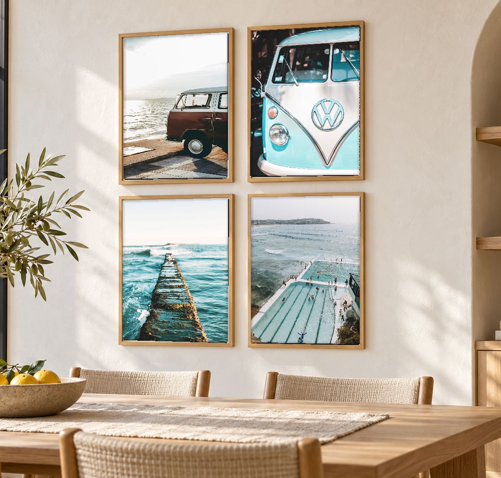Set de cuadros decorativos que combinan