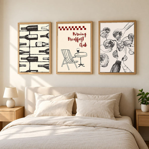 Set de cuadros decorativos que combinan