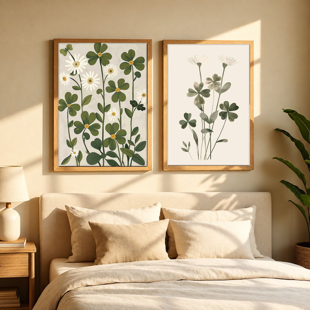 Set de cuadros decorativos que combinan
