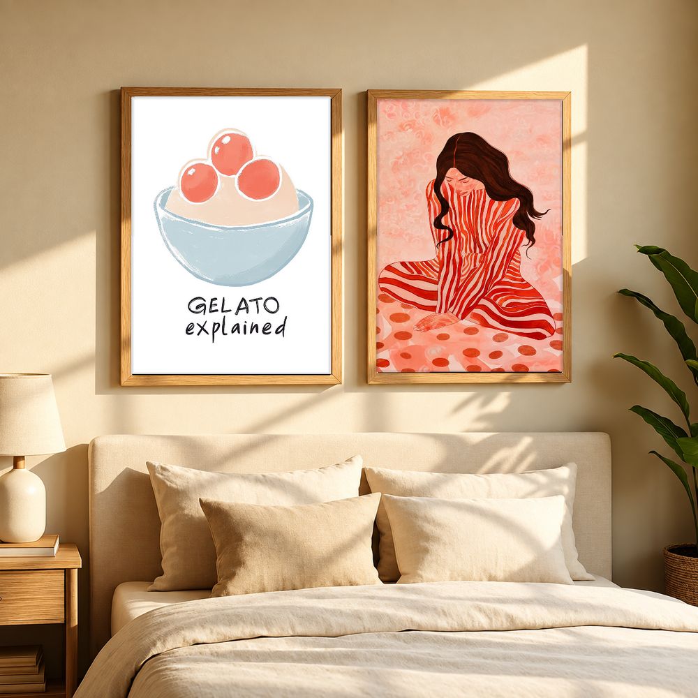 Set de cuadros decorativos que combinan
