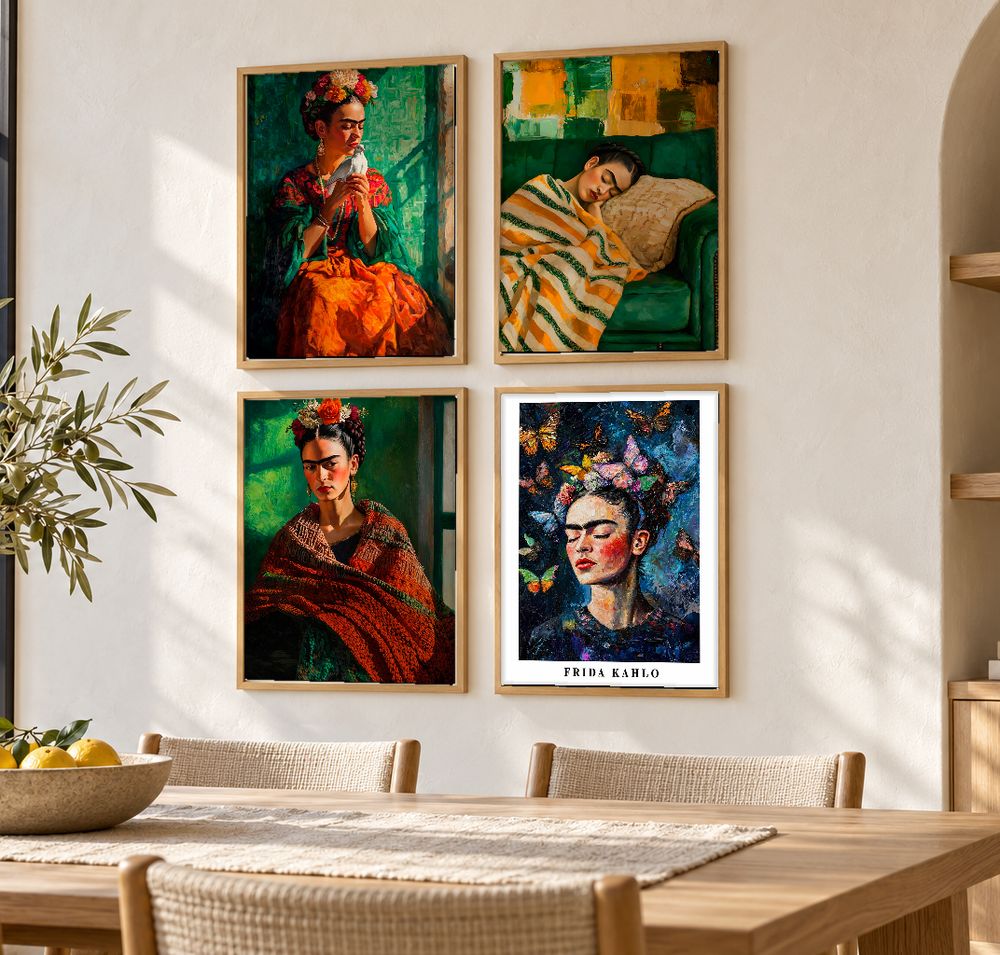 Set de cuadros decorativos que combinan