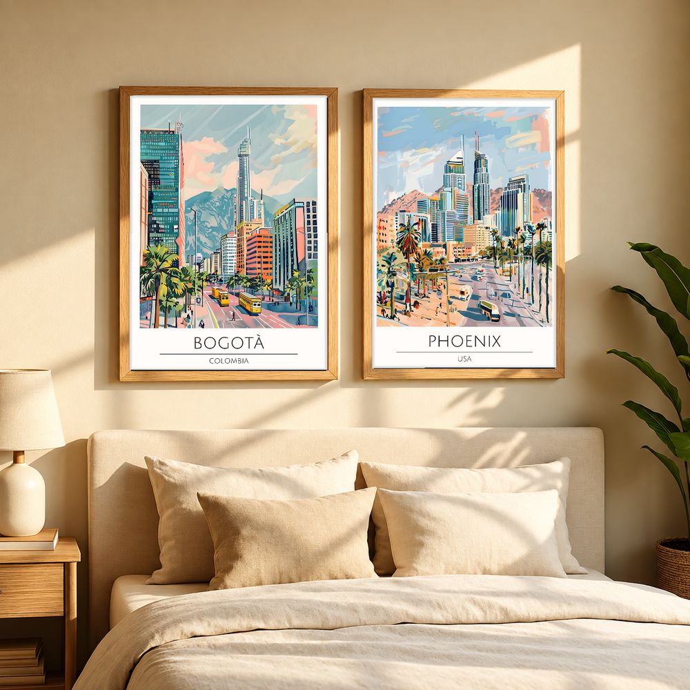 Set de cuadros decorativos que combinan