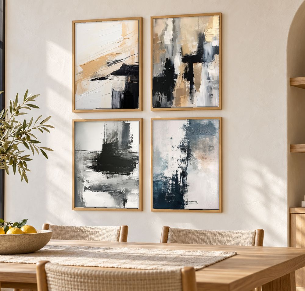 Set de cuadros decorativos que combinan