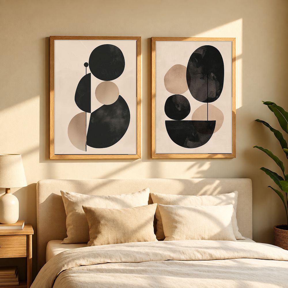 Set de cuadros decorativos que combinan