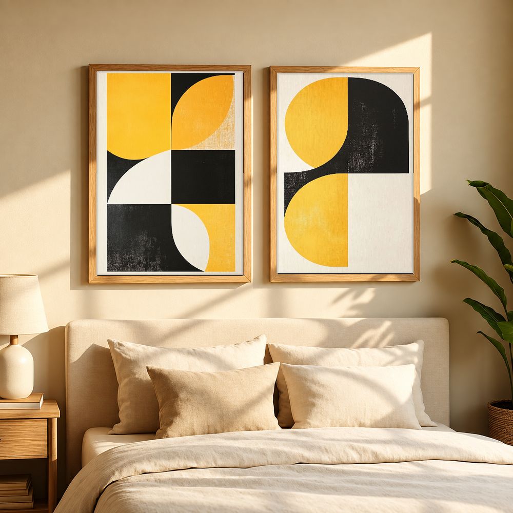 Set de cuadros decorativos que combinan