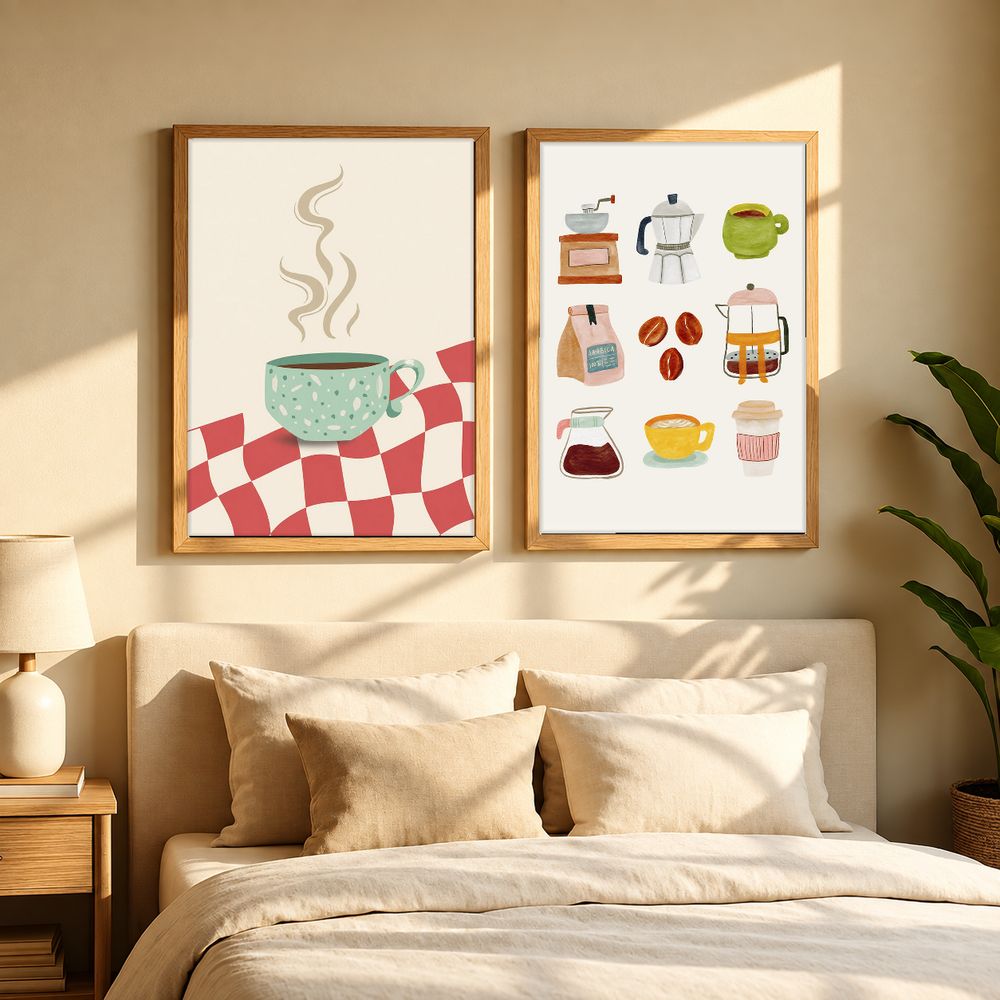 Set de cuadros decorativos que combinan