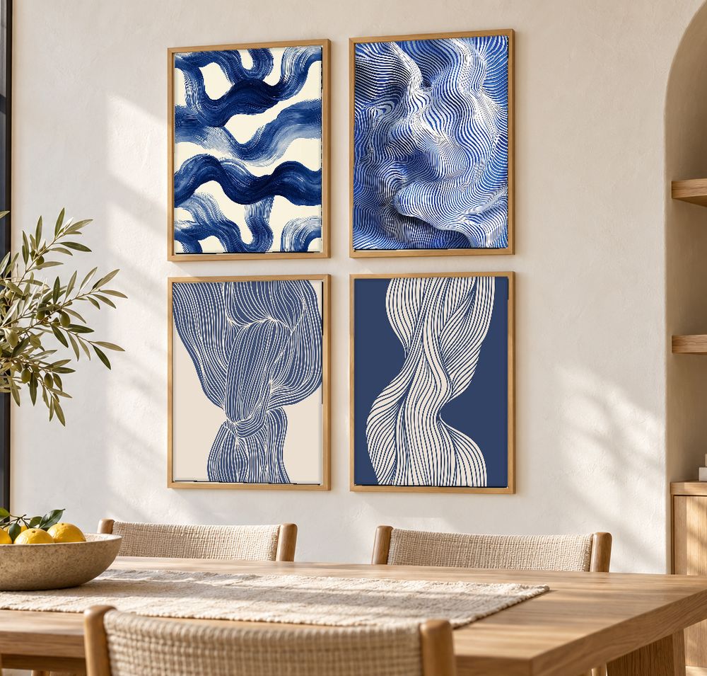 Set de cuadros decorativos que combinan