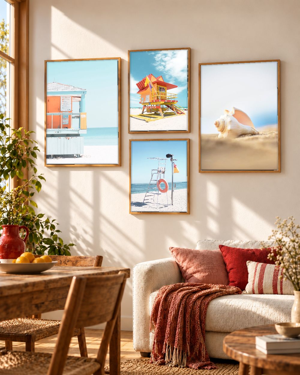 Set de cuadros decorativos que combinan