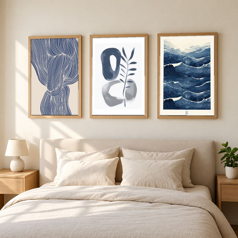 Set de cuadros decorativos que combinan