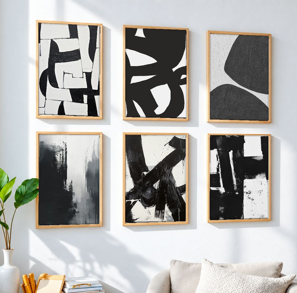 Set de cuadros decorativos que combinan
