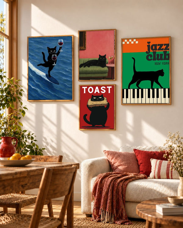 Set de cuadros decorativos que combinan