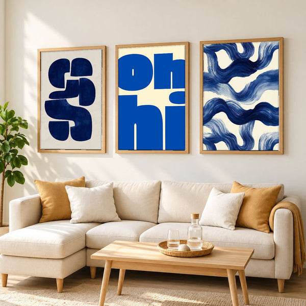 Set de cuadros decorativos que combinan