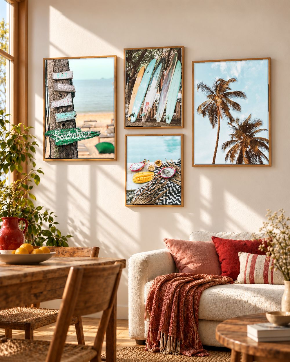 Set de cuadros decorativos que combinan