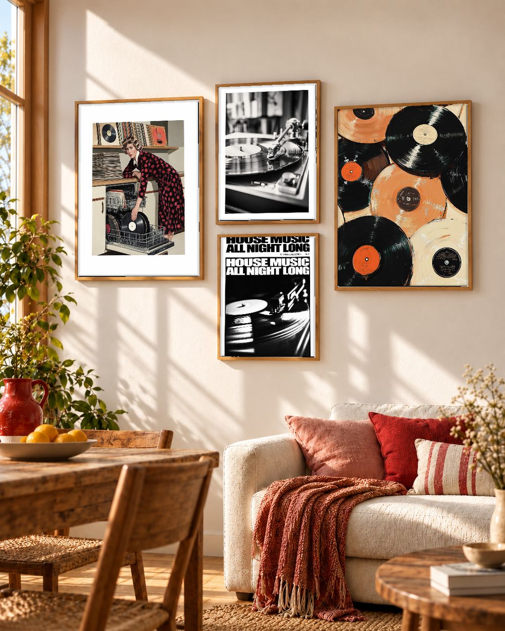 Set de cuadros decorativos que combinan