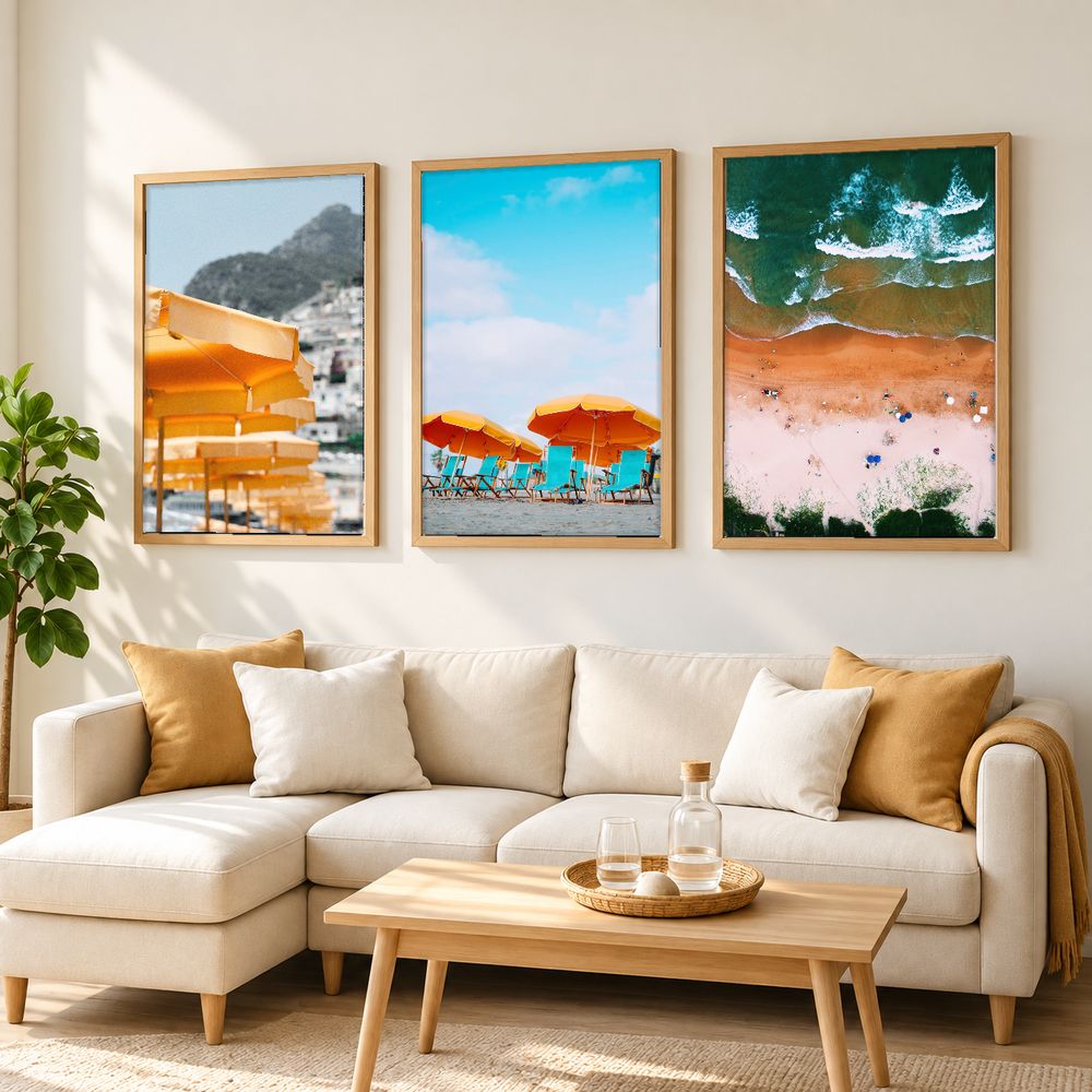 Set de cuadros decorativos que combinan