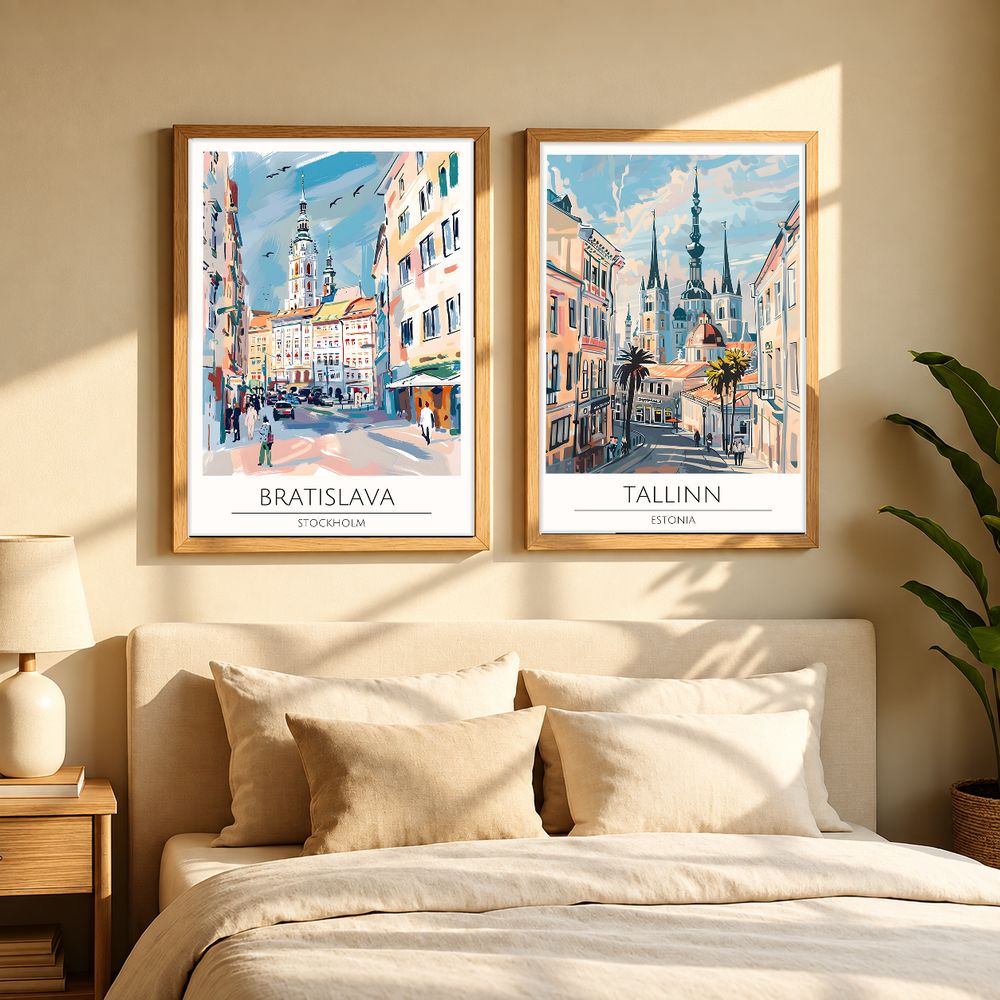 Set de cuadros decorativos que combinan