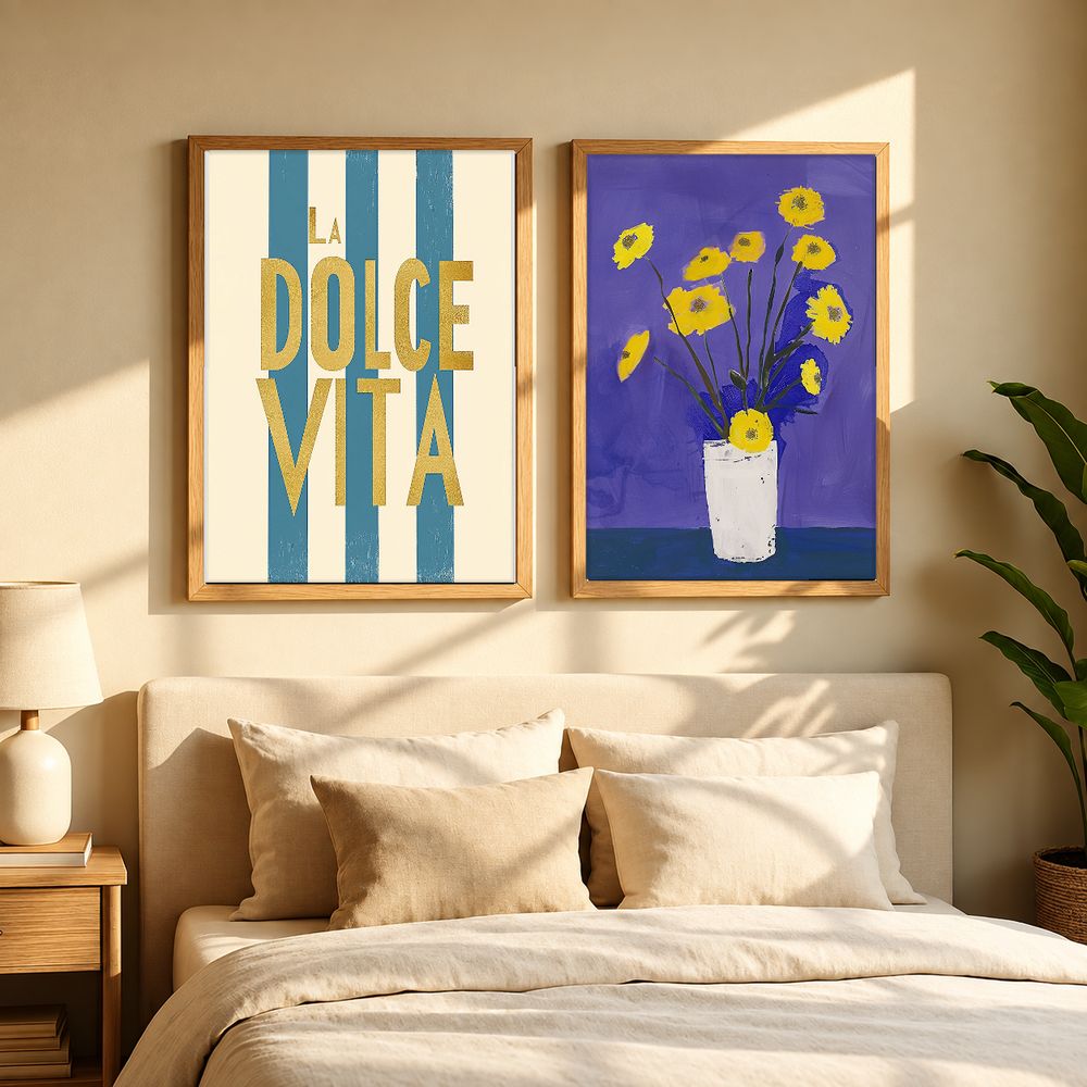 Set de cuadros decorativos que combinan