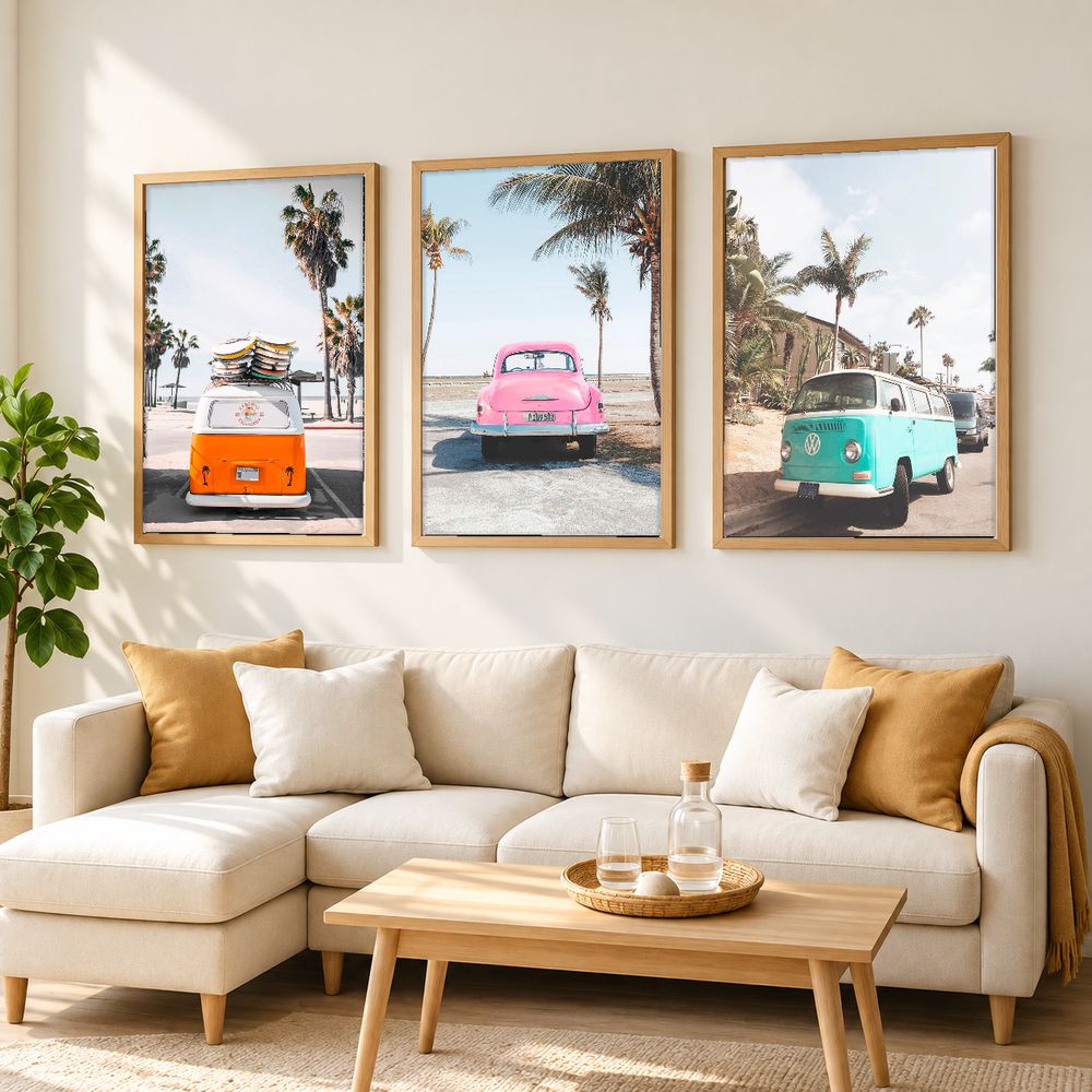 Set de cuadros decorativos que combinan
