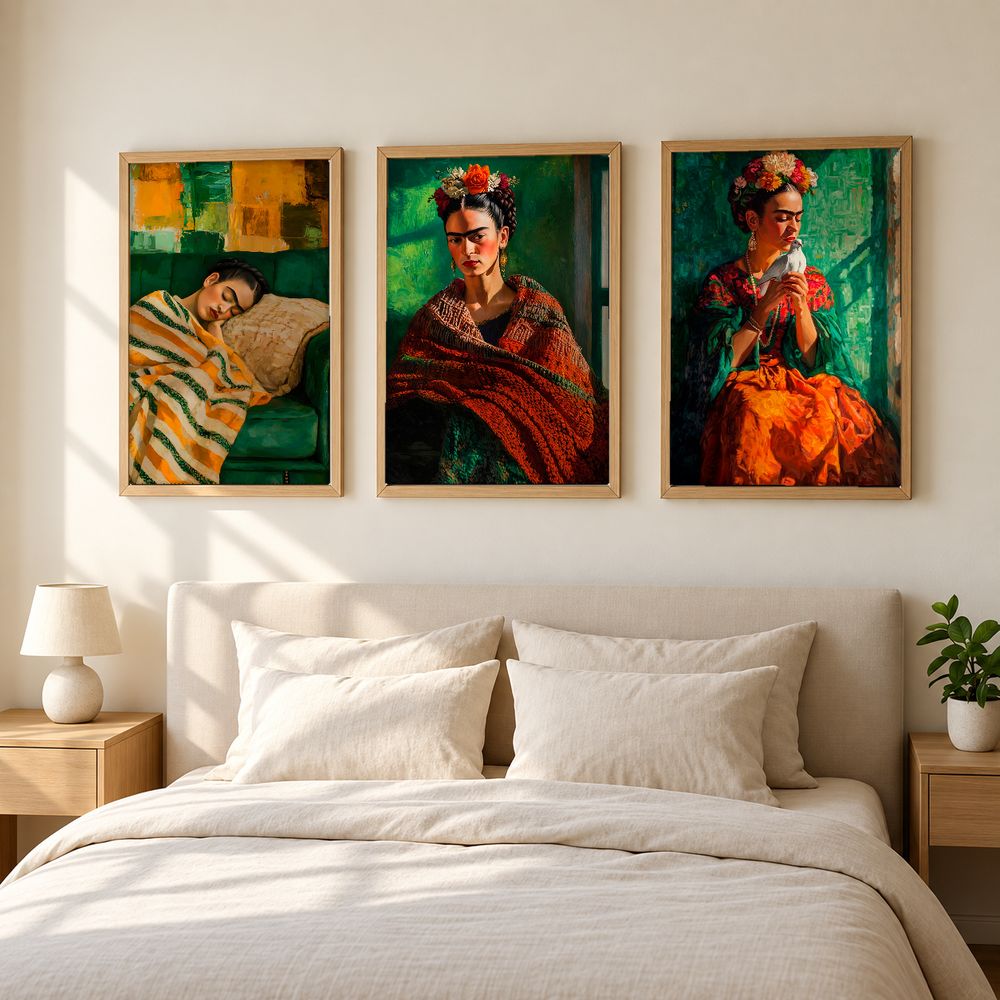 Set de cuadros decorativos que combinan