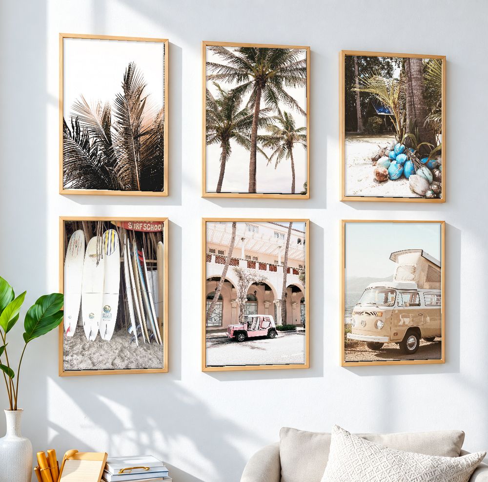Set de cuadros decorativos que combinan