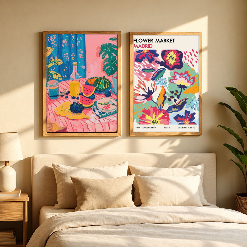 Set de cuadros decorativos que combinan