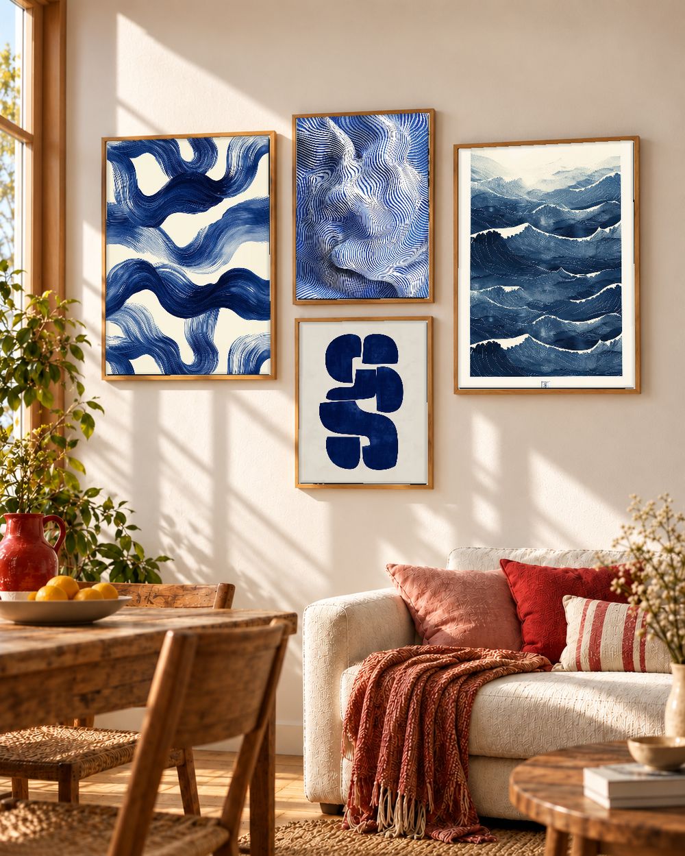 Set de cuadros decorativos que combinan