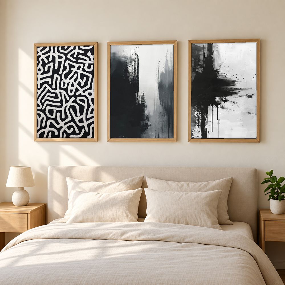 Set de cuadros decorativos que combinan