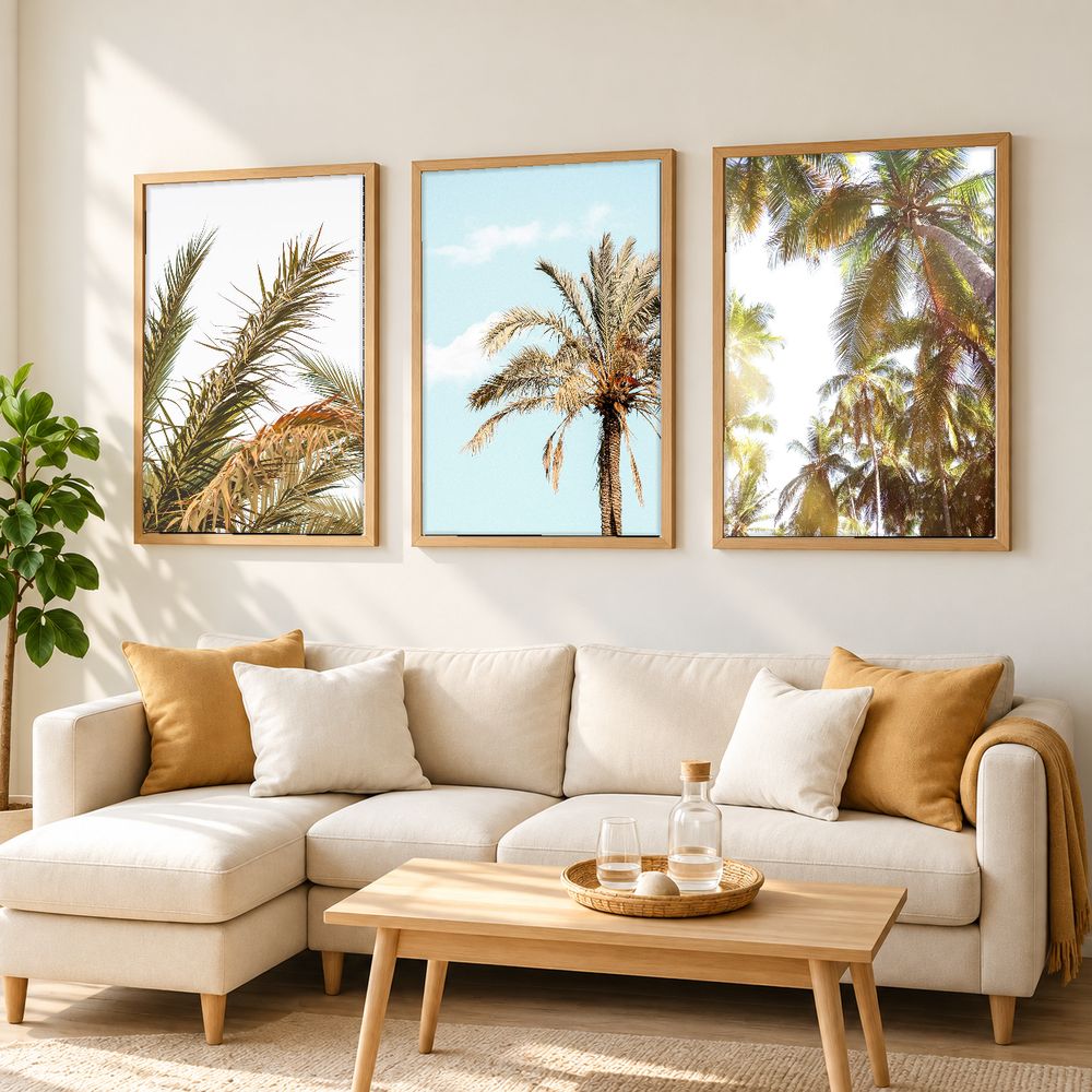 Set de cuadros decorativos que combinan