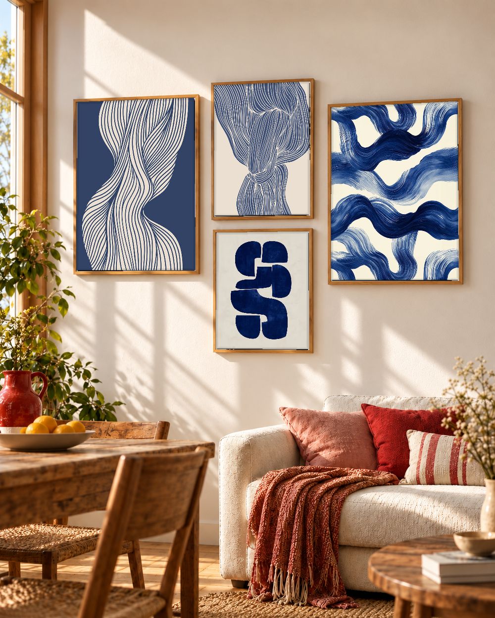 Set de cuadros decorativos que combinan