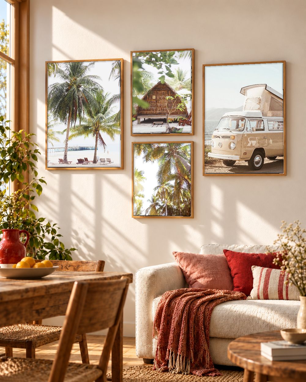 Set de cuadros decorativos que combinan