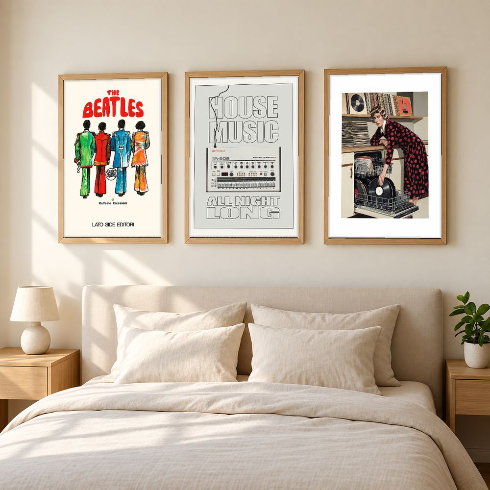 Set de cuadros decorativos que combinan