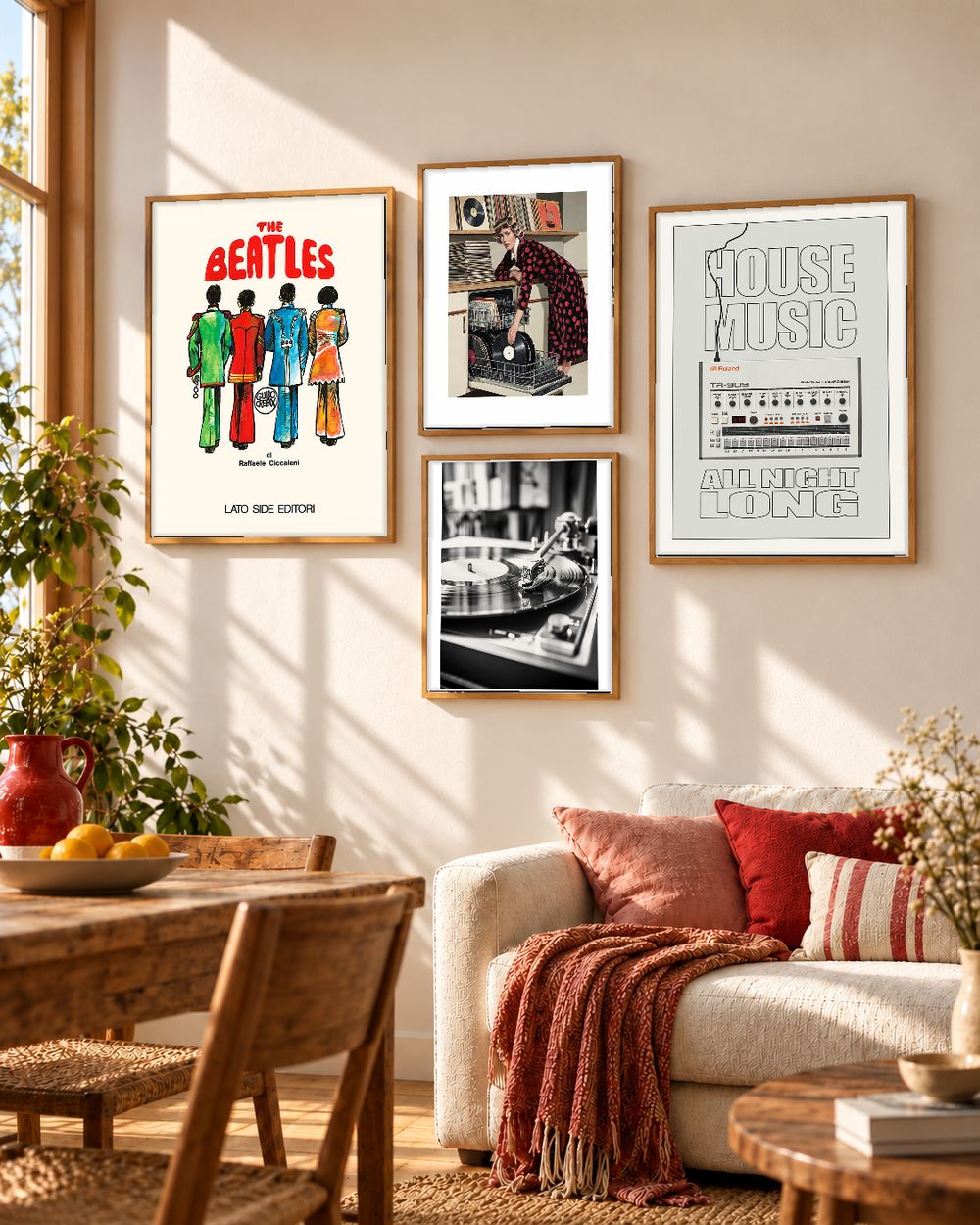 Set de cuadros decorativos que combinan