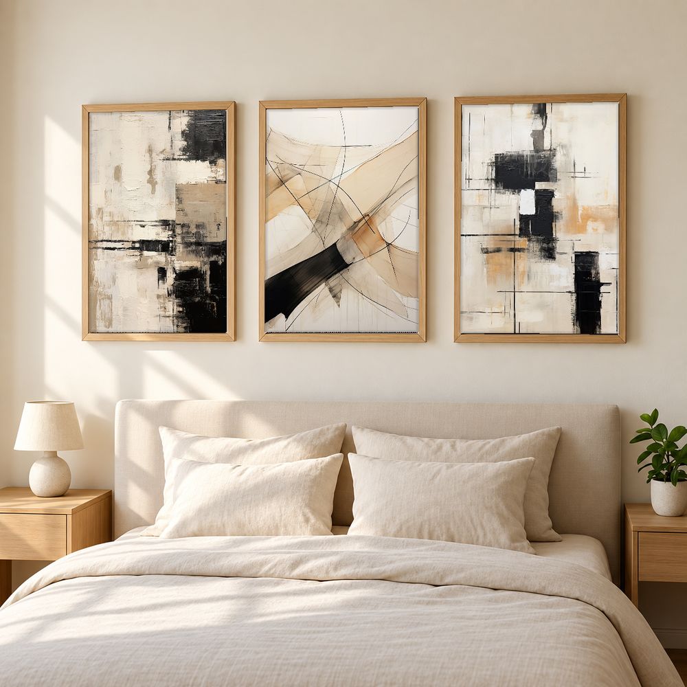 Set de cuadros decorativos que combinan