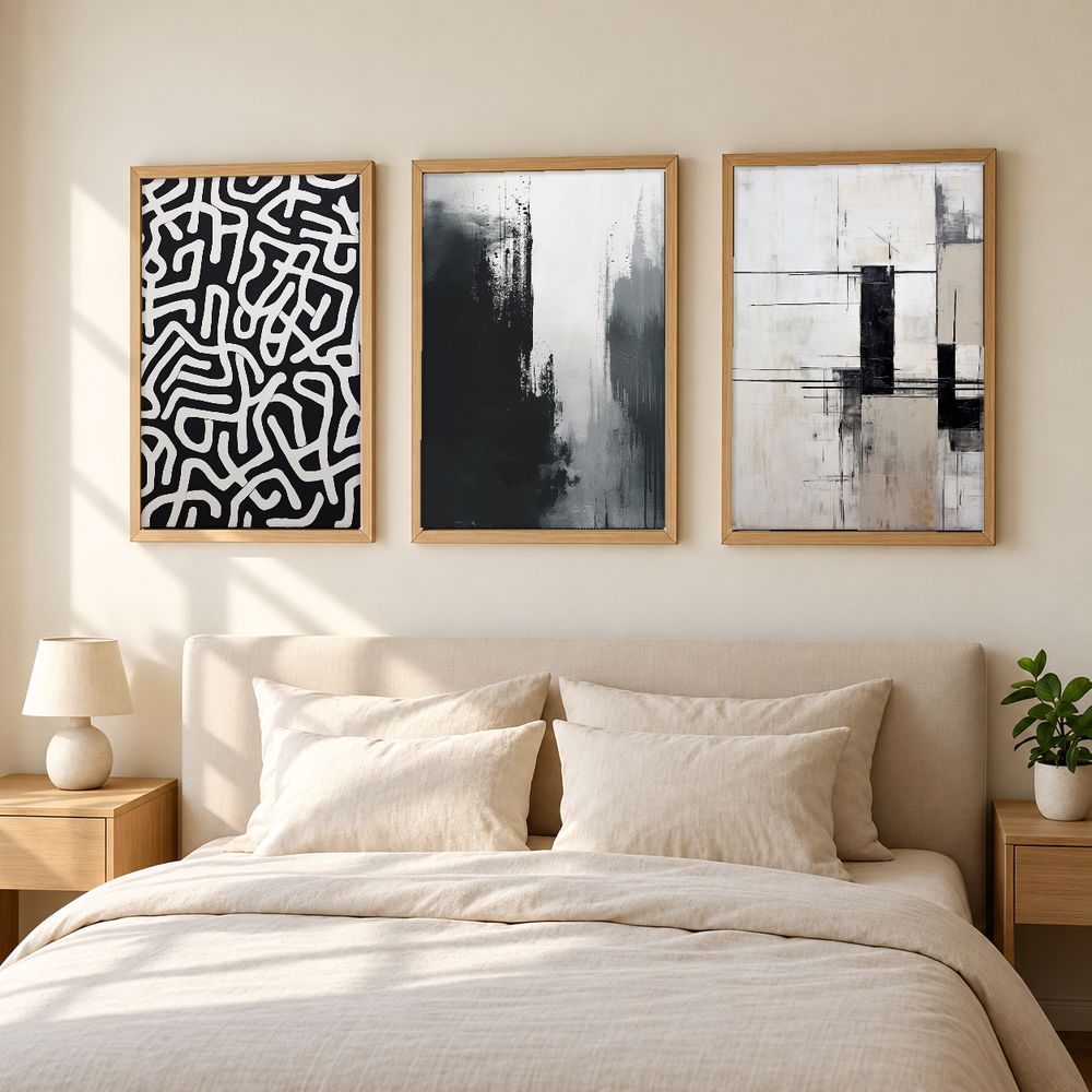 Set de cuadros decorativos que combinan