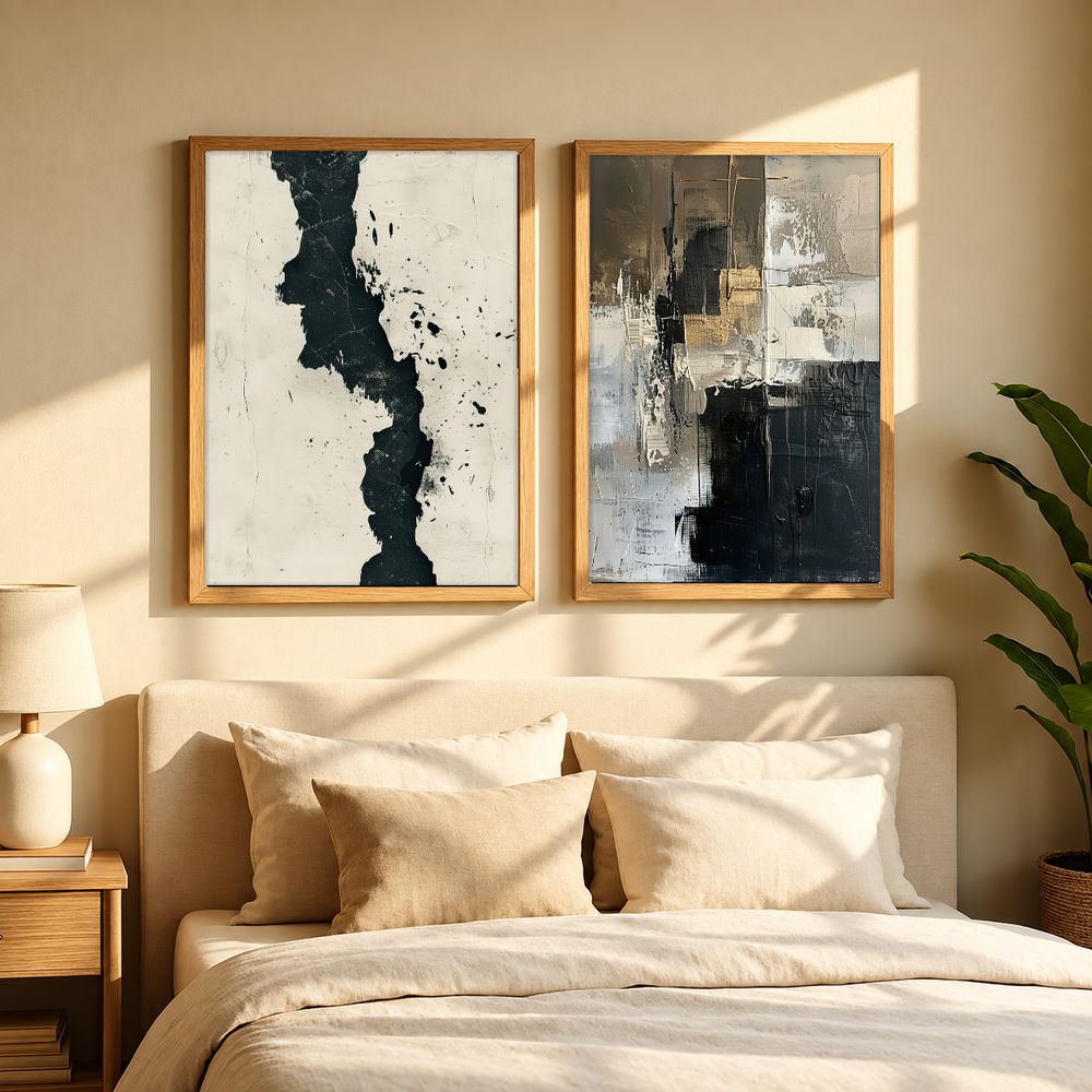 Set de cuadros decorativos que combinan