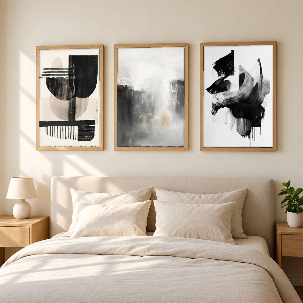 Set de cuadros decorativos que combinan
