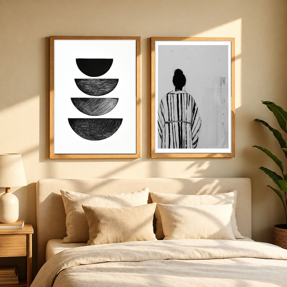 Set de cuadros decorativos que combinan