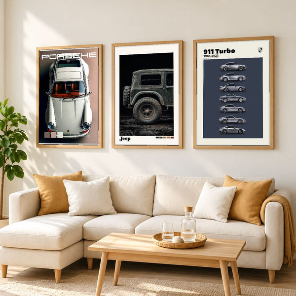 Set de cuadros decorativos que combinan