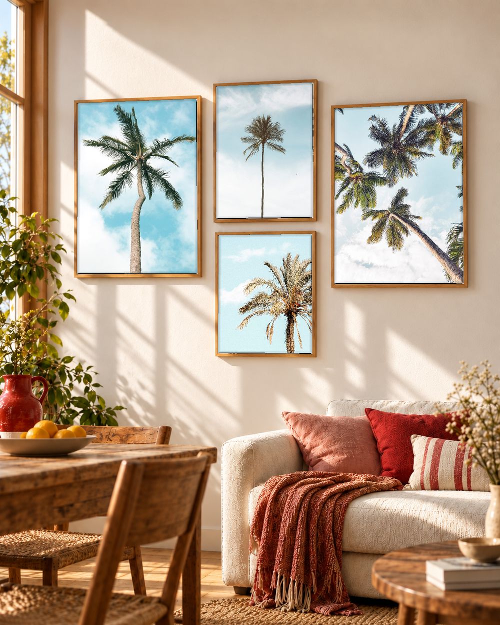 Set de cuadros decorativos que combinan