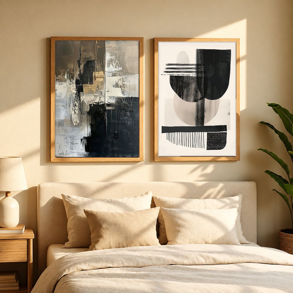 Set de cuadros decorativos que combinan