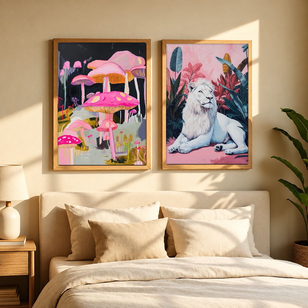 Set de cuadros decorativos que combinan
