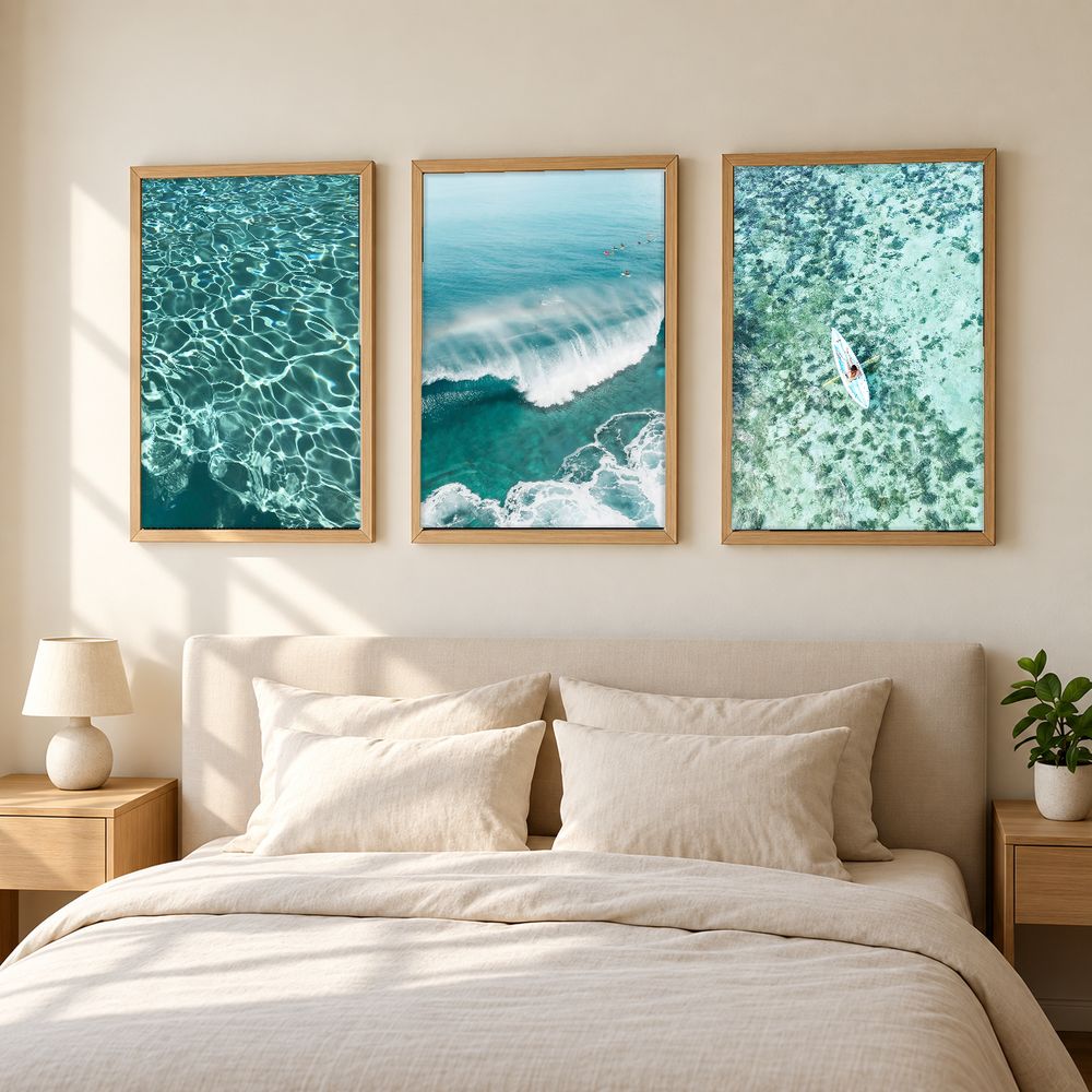 Set de cuadros decorativos que combinan