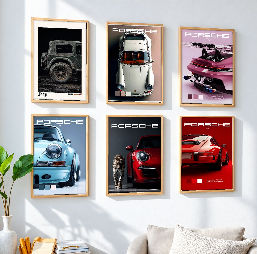 Set de cuadros decorativos que combinan