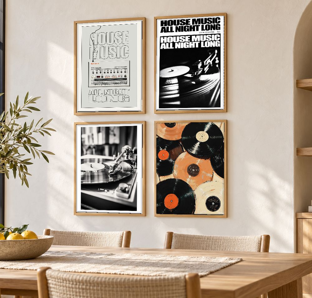 Set de cuadros decorativos que combinan