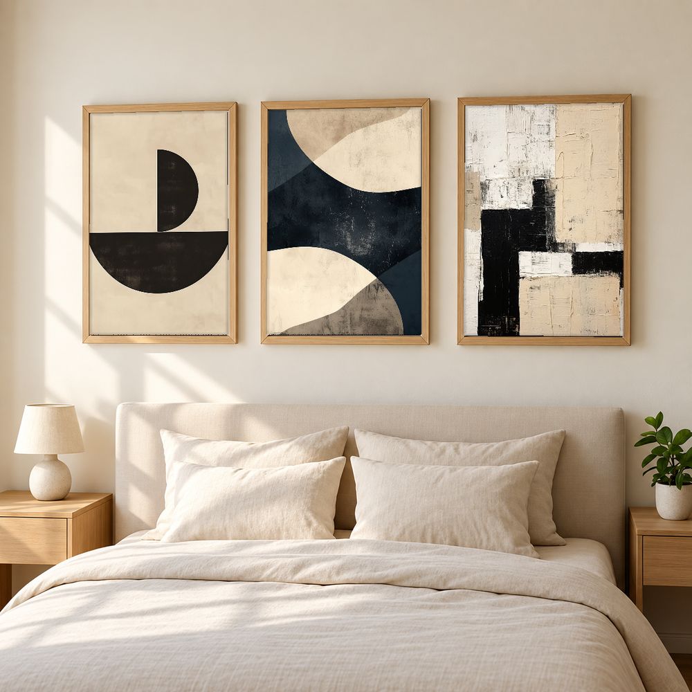 Set de cuadros decorativos que combinan