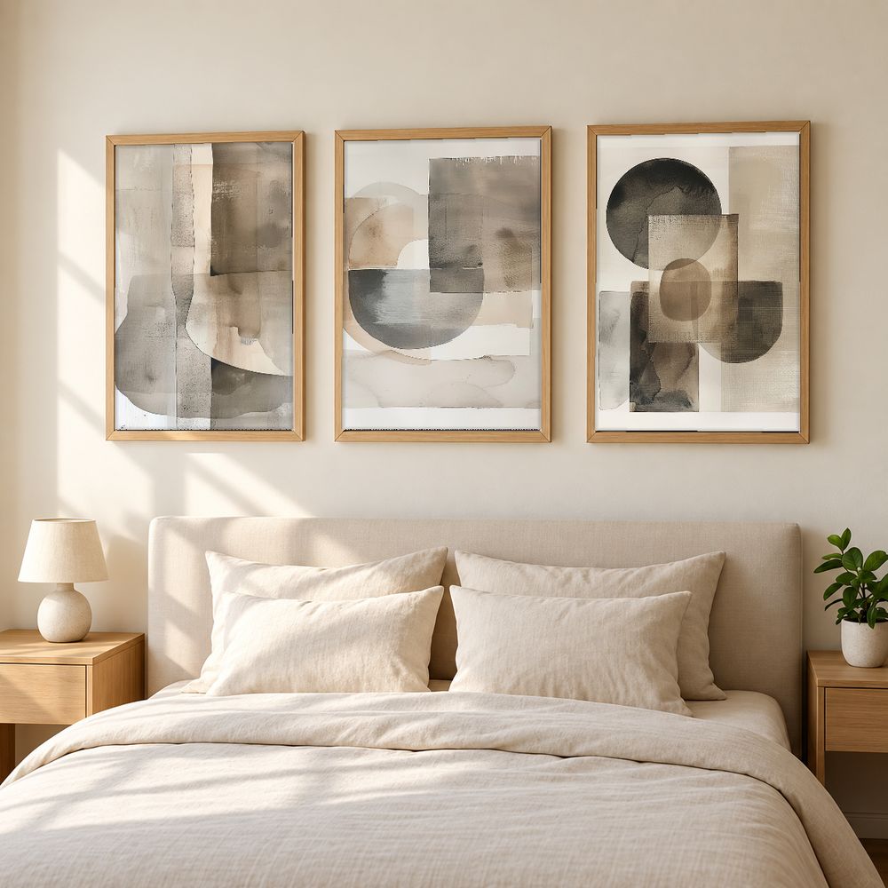 Set de cuadros decorativos que combinan
