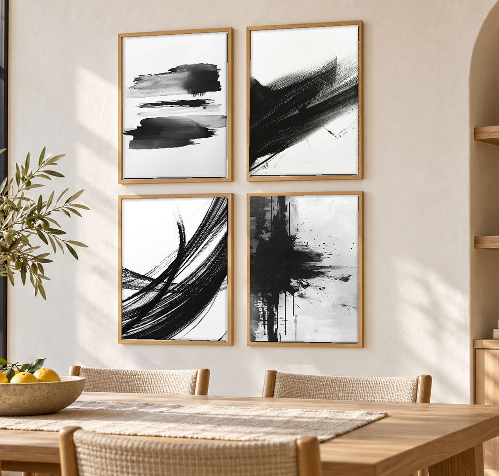 Set de cuadros decorativos que combinan