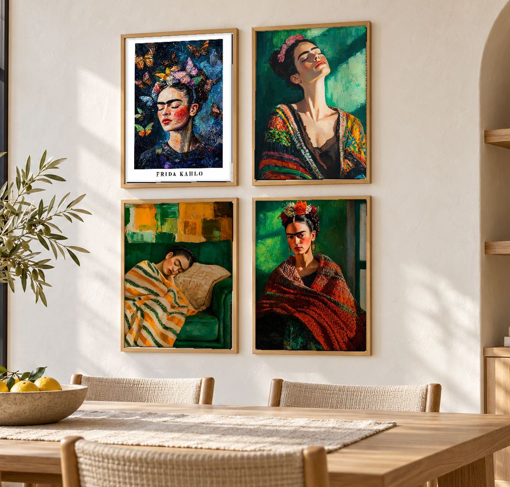 Set de cuadros decorativos que combinan