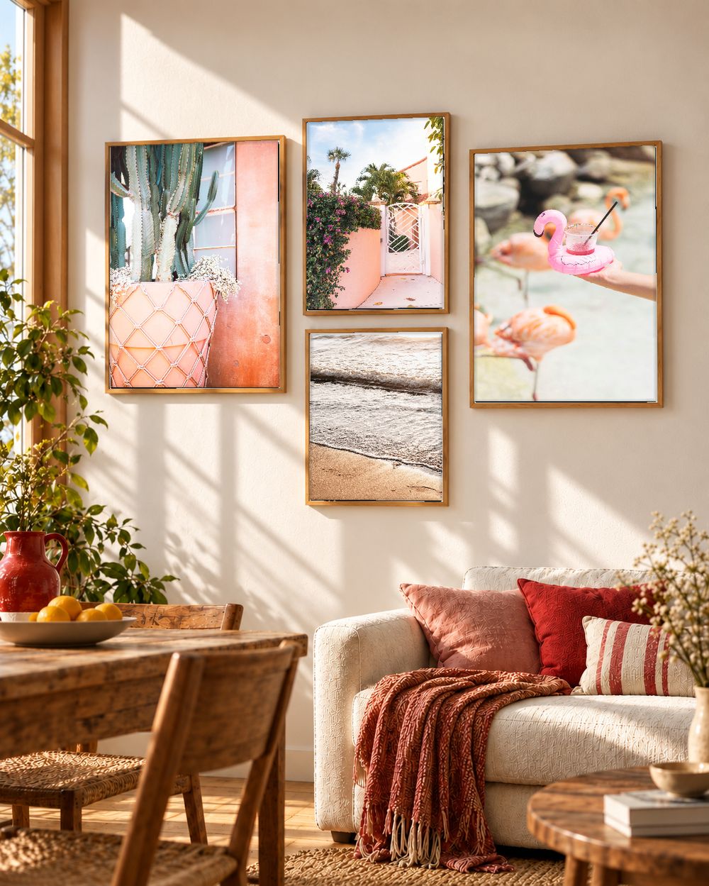 Set de cuadros decorativos que combinan